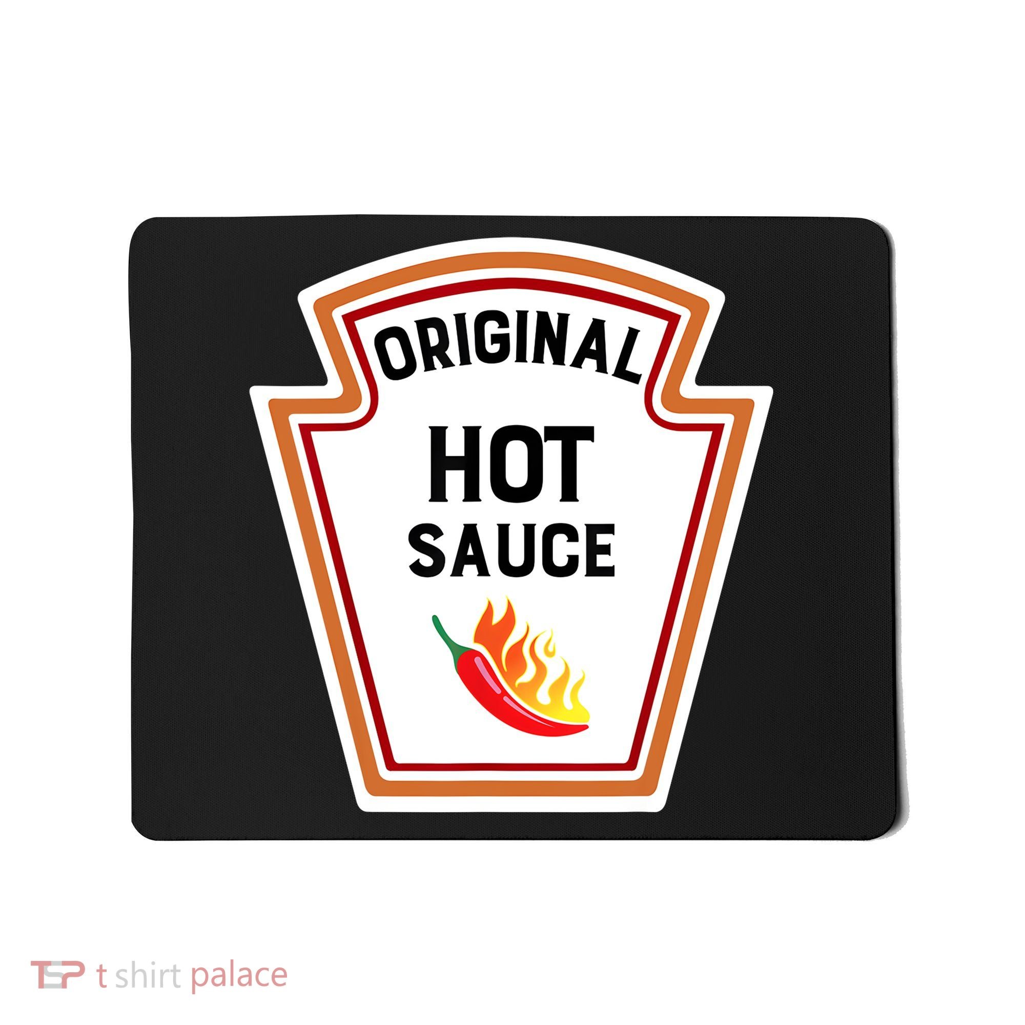 Funny Group Condiments Halloween Costume Original Hot Sauce Mousepad