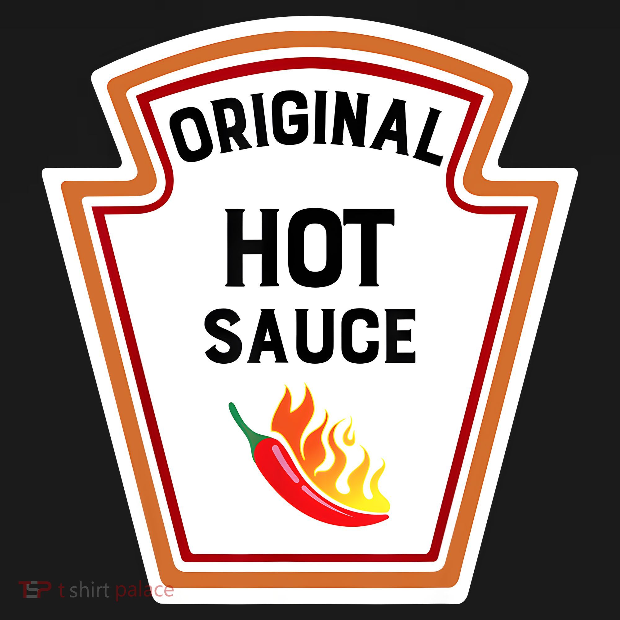 Funny Group Condiments Halloween Costume Original Hot Sauce Mousepad