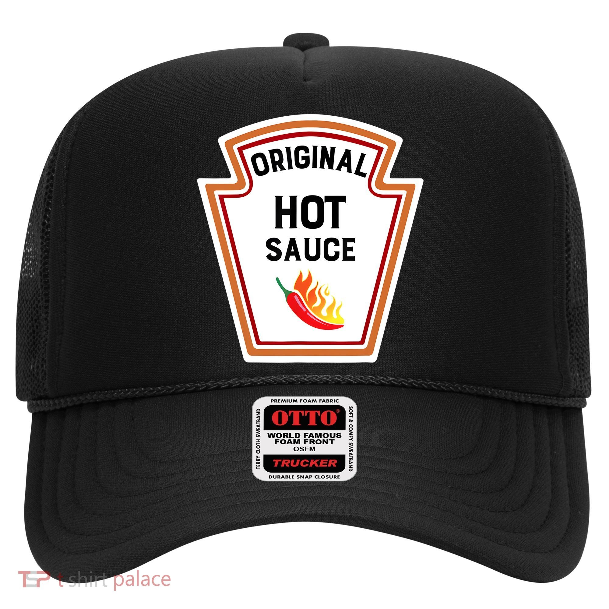 Funny Group Condiments Halloween Costume Original Hot Sauce Hat