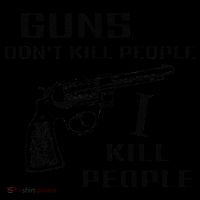 Funny Guns Dont Kill People I Do Tote Bag thumb 4