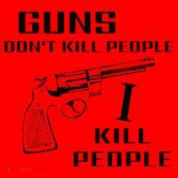 Funny Guns Dont Kill People I Do Santa Hat thumb 1