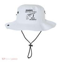 Funny Guns Dont Kill People I Do Bucket Hat thumb 0