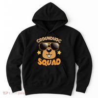Funny Groundhog Day Squad Hoodie thumb 0