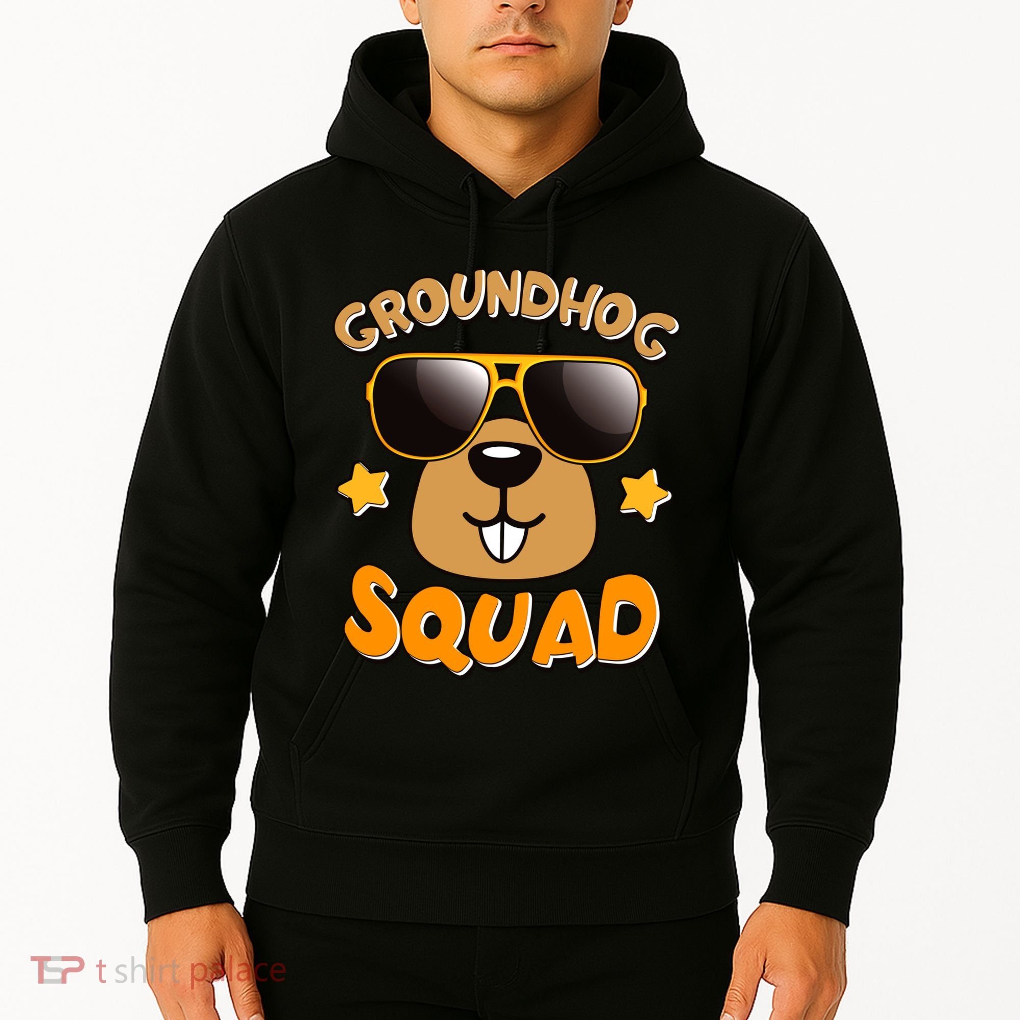 Funny Groundhog Day Squad Hoodie