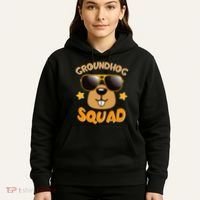 Funny Groundhog Day Squad Hoodie thumb 5