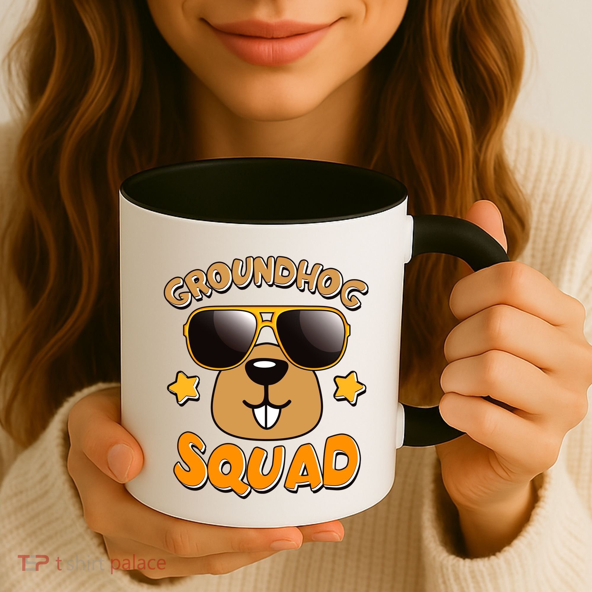 Funny Groundhog Day Squad Coffee Mug