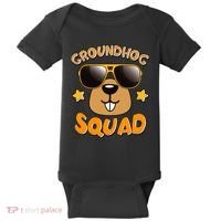 Funny Groundhog Day Squad Baby Bodysuit thumb 0