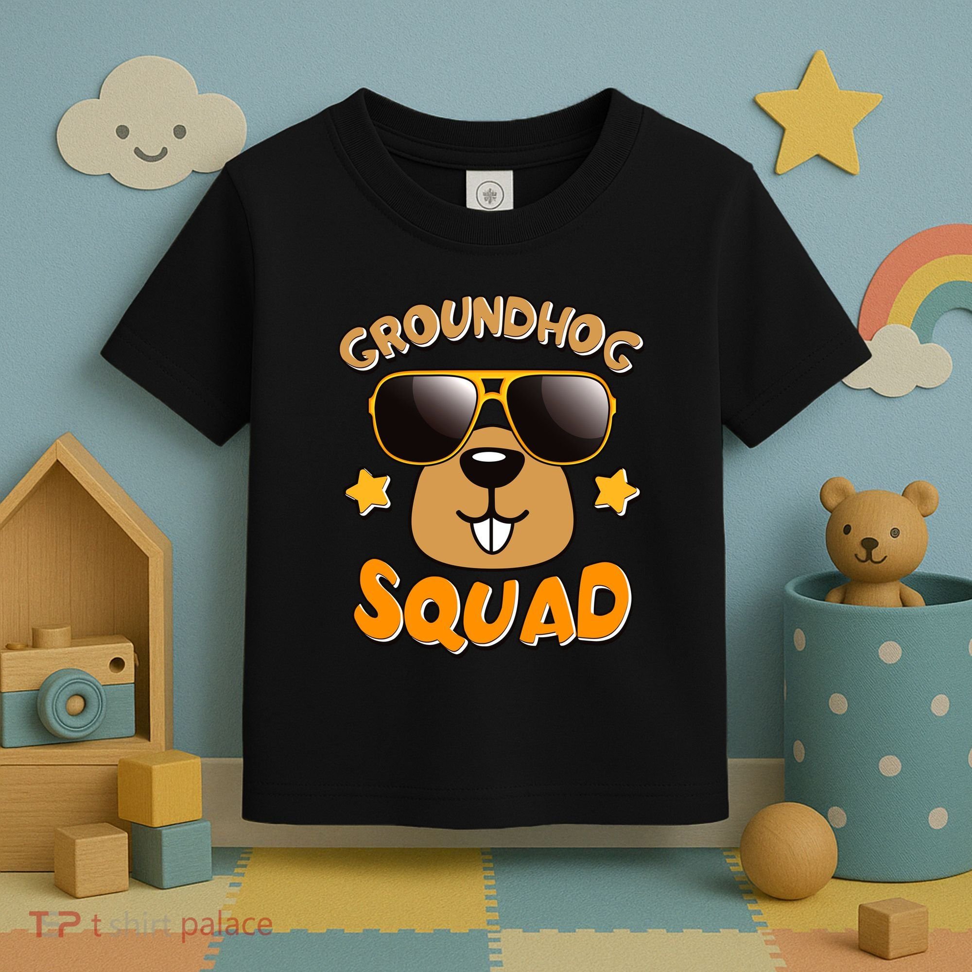 Funny Groundhog Day Squad Toddler T-Shirt