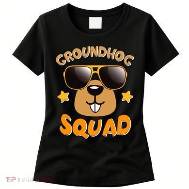 Funny Groundhog Day Squad Women's T-Shirt
