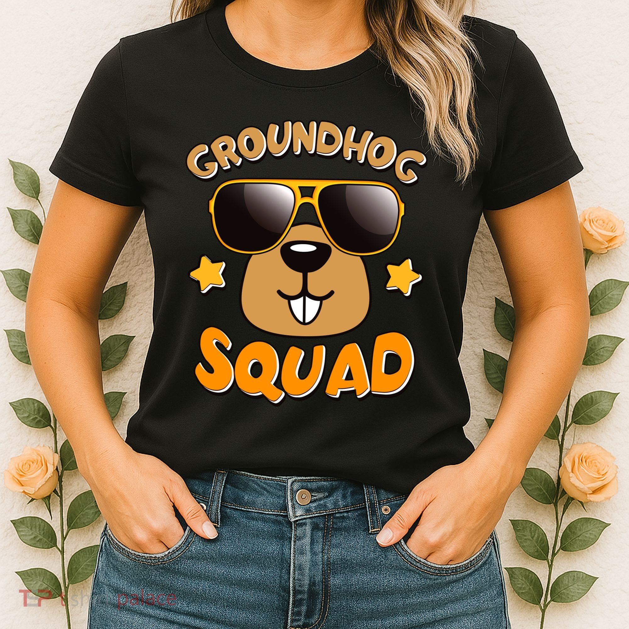 Funny Groundhog Day Squad Women's T-Shirt
