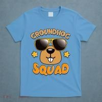 Funny Groundhog Day Squad T-Shirt thumb 4