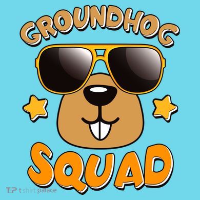 Funny Groundhog Day Squad Kids Long Sleeve Shirt