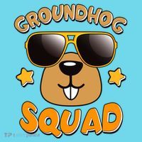 Funny Groundhog Day Squad Kids Long Sleeve Shirt thumb 2