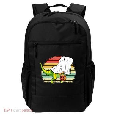 Funny Ghost Dinosaur Halloween Graphic Backpack