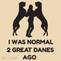 Funny Great Dane Shirts Woman I Was Normal 2 Great Danes Ago Tote Bag thumb 4