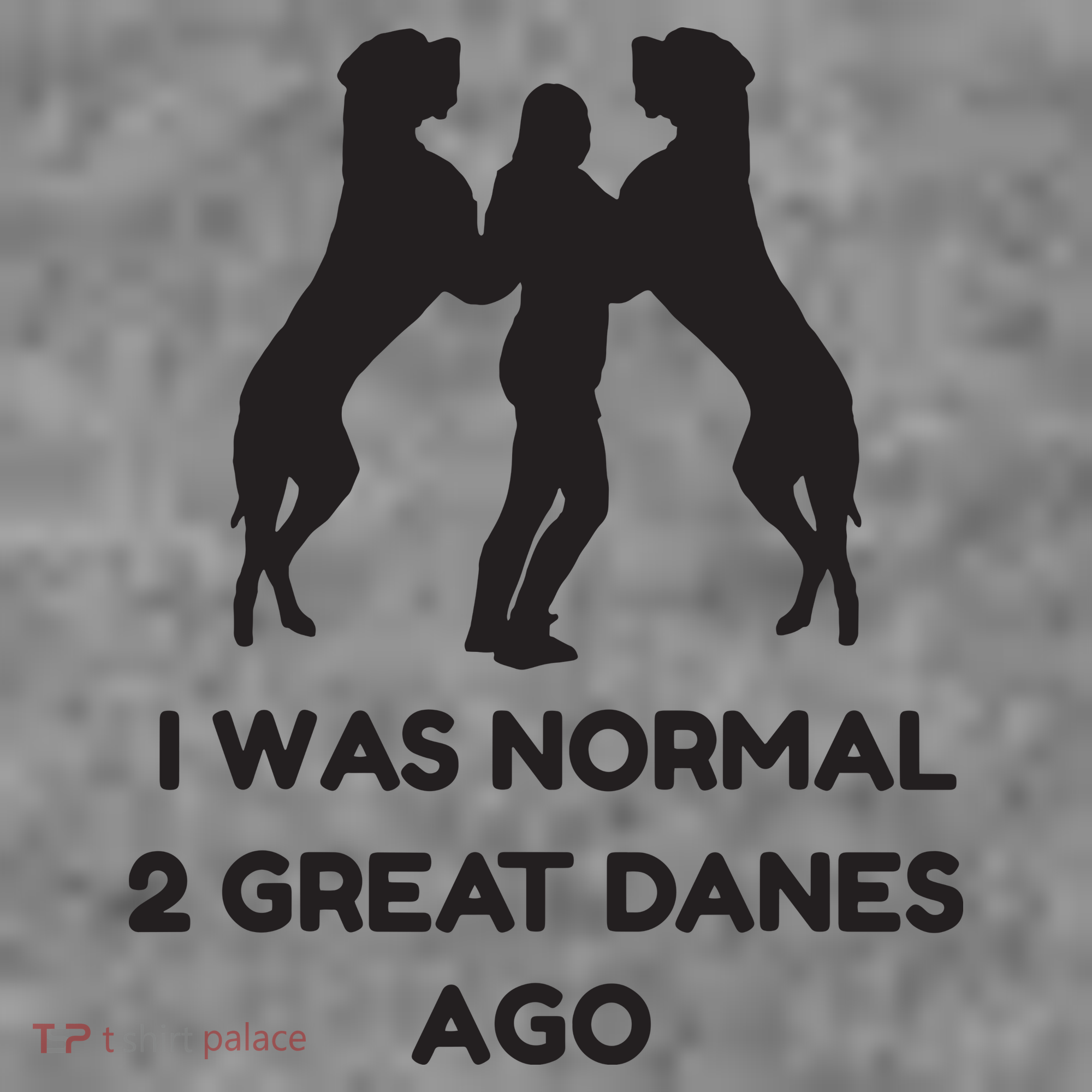 Funny Great Dane Shirts Woman I Was Normal 2 Great Danes Ago Toddler Hoodie