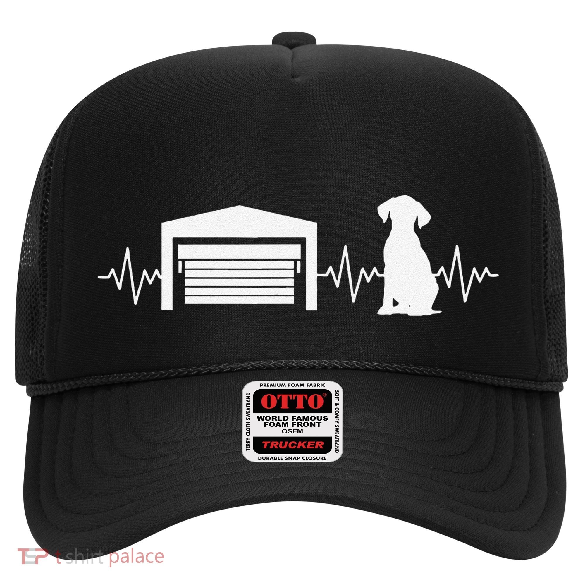 Funny Garage Door Installer Application Day Dog Garage Door Hat