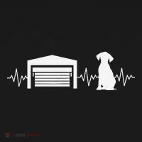 Funny Garage Door Installer Application Day Dog Garage Door Tank Top thumb 6
