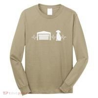 Funny Garage Door Installer Application Day Dog Garage Door Long Sleeve Shirt thumb 0