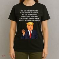 Funny Great Dad Donald Trump Father's Day Gift Tee T-Shirt thumb 4