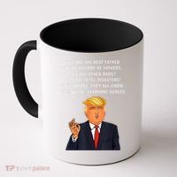 Funny Great Dad Donald Trump Father's Day Gift Tee Coffee Mug thumb 0
