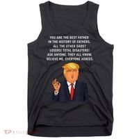 Funny Great Dad Donald Trump Father's Day Gift Tee Tank Top thumb 0