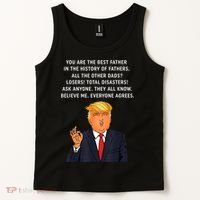 Funny Great Dad Donald Trump Father's Day Gift Tee Tank Top thumb 2
