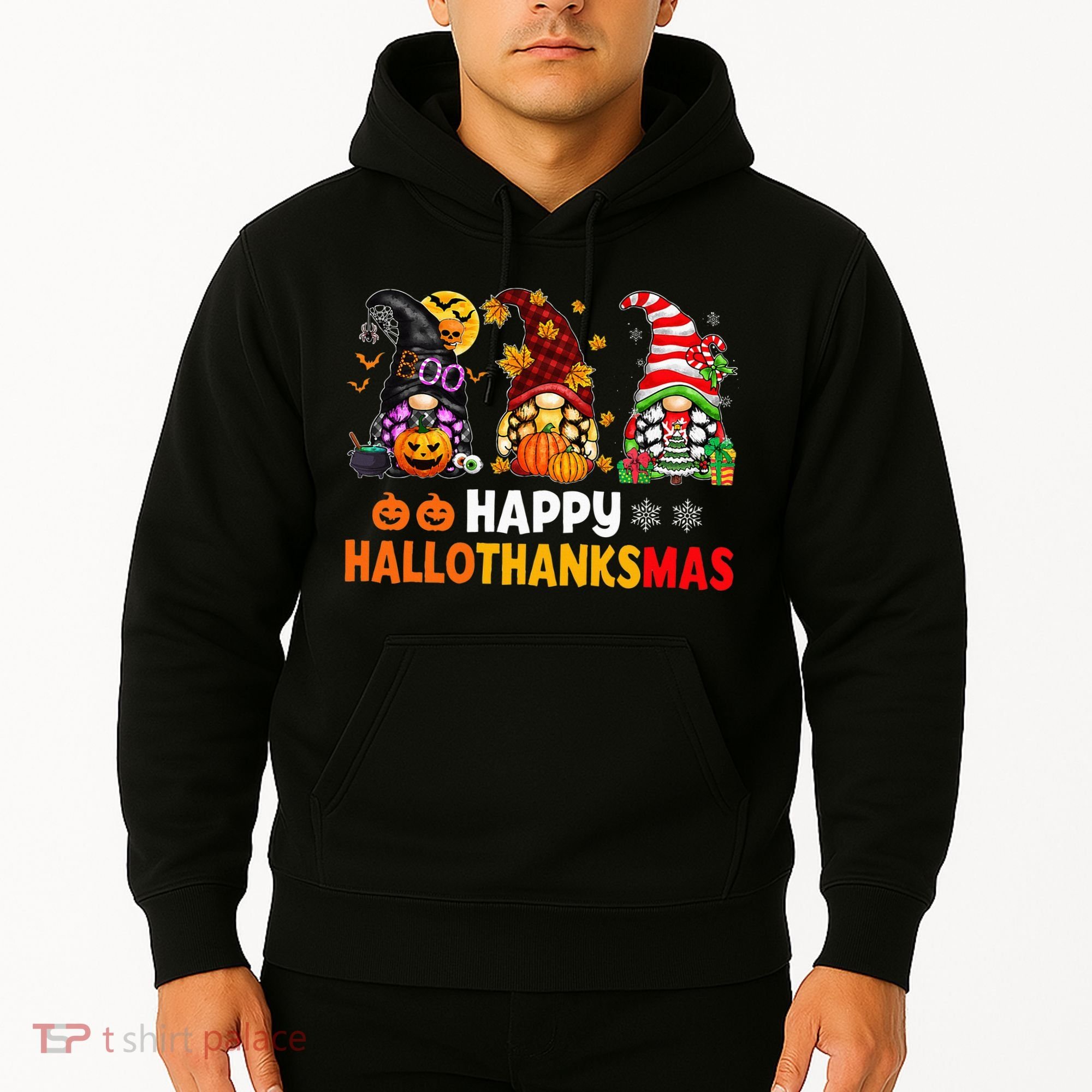 Festive Gnome Decorations for the Holiday Season Hoodie