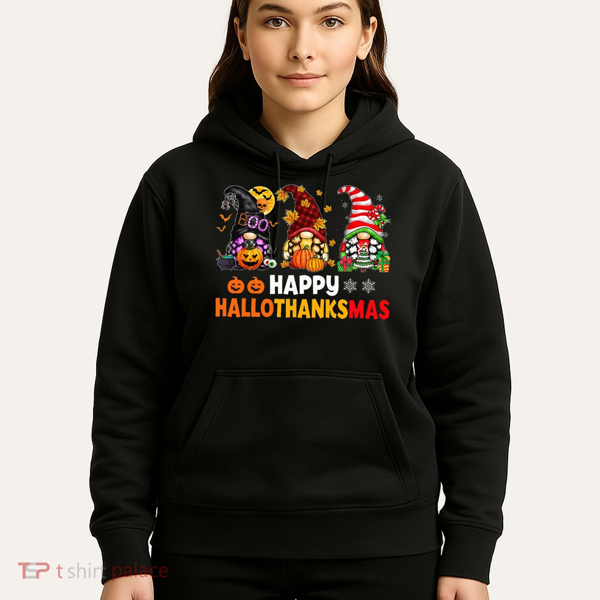 Festive Gnome Decorations for the Holiday Season Hoodie