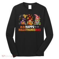 Festive Gnome Decorations for the Holiday Season Long Sleeve Shirt thumb 0