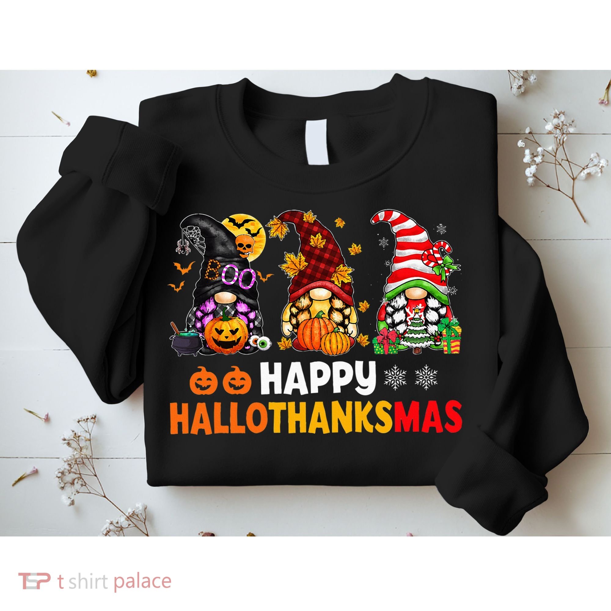 Festive Gnome Decorations for the Holiday Season Sweatshirt