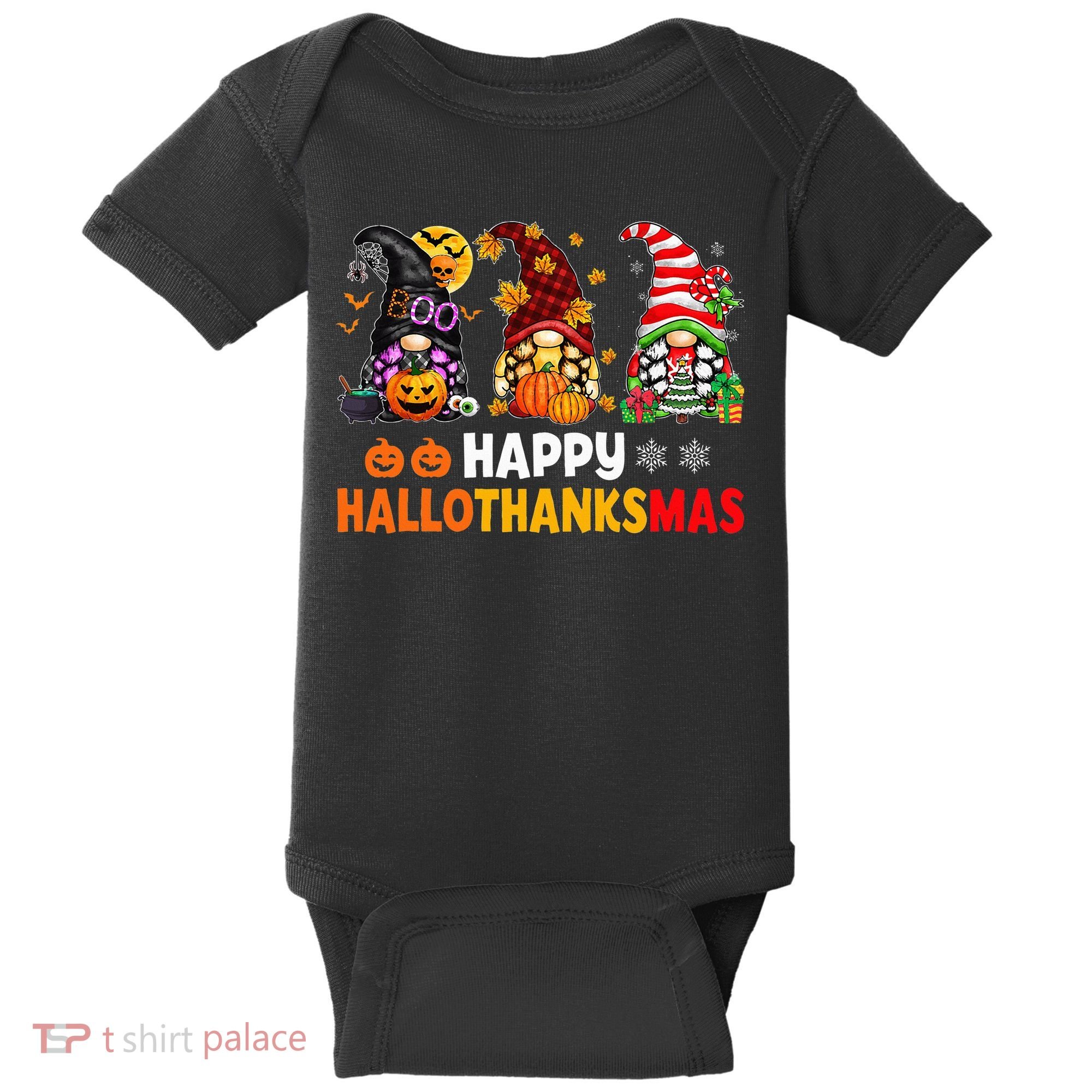 Festive Gnome Decorations for the Holiday Season Baby Bodysuit