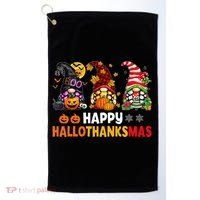 Festive Gnome Decorations for the Holiday Season Golf Towel thumb 0