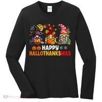 Festive Gnome Decorations for the Holiday Season Women's Long Sleeve Shirt thumb 0