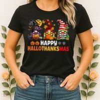 Festive Gnome Decorations for the Holiday Season Women's T-Shirt thumb 2