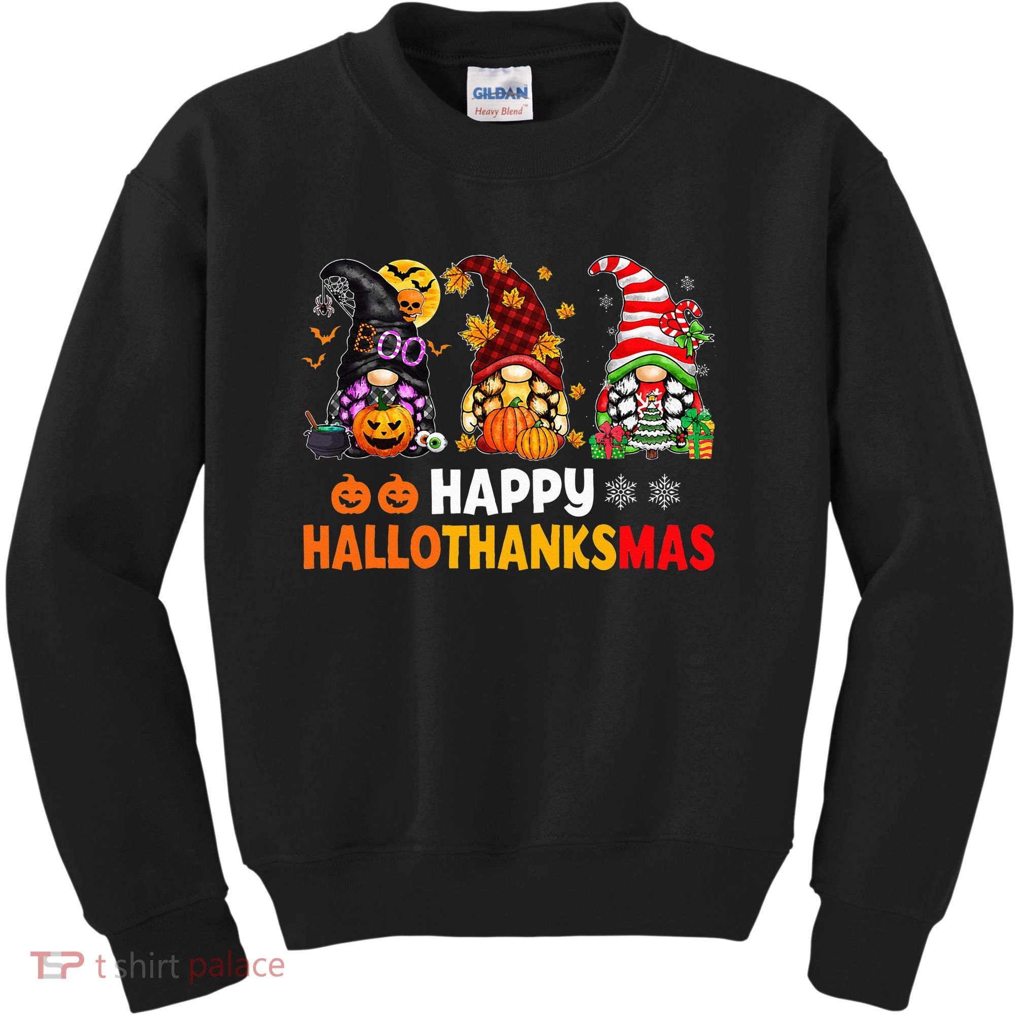 Festive Gnome Decorations for the Holiday Season Kids Sweatshirt