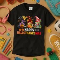Festive Gnome Decorations for the Holiday Season Kids T-Shirt thumb 3