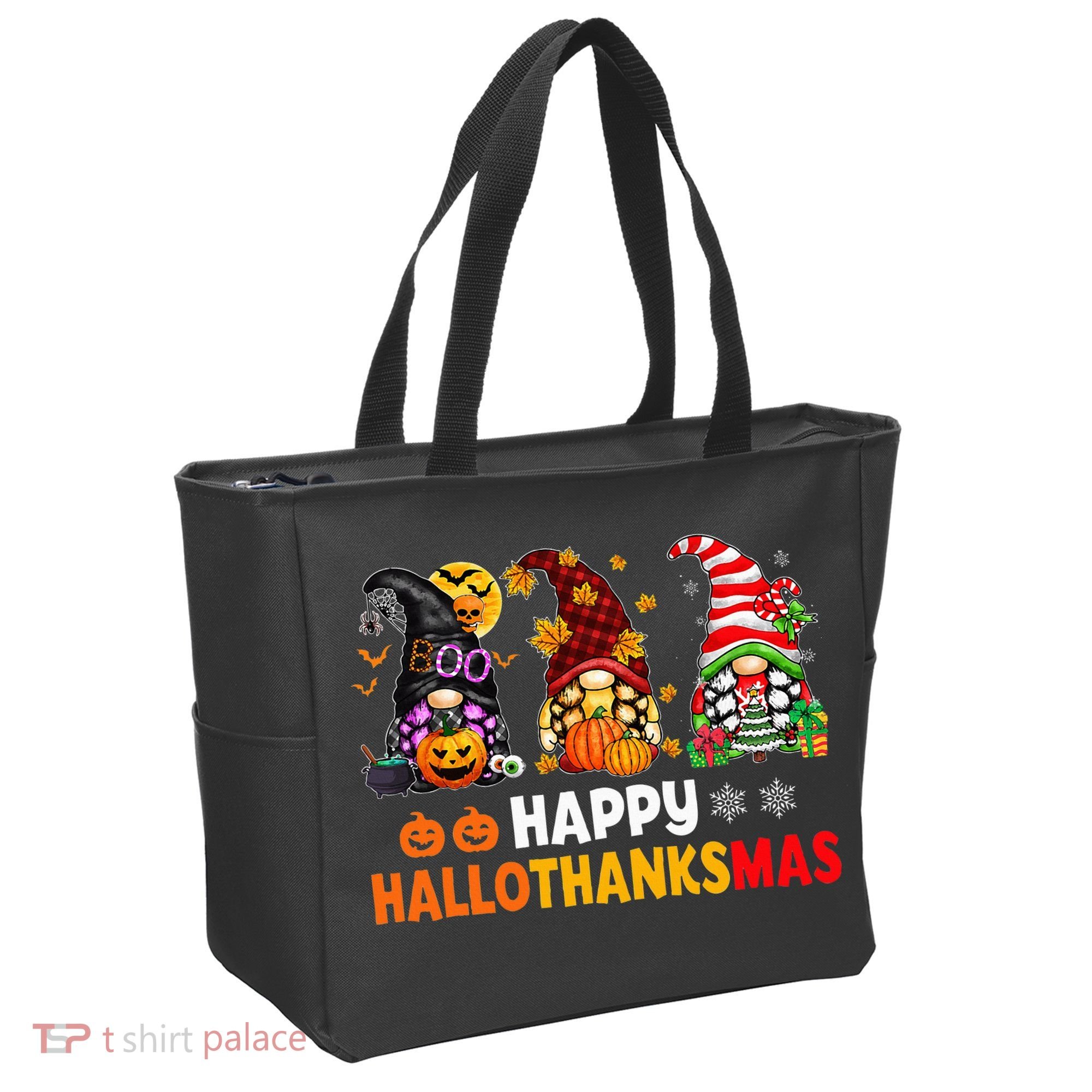Festive Gnome Decorations for the Holiday Season Tote Bag