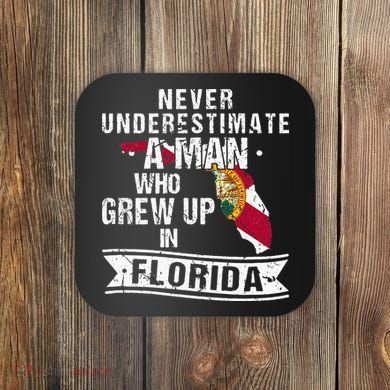 Flo Grown Design For Men Native Florida Coaster