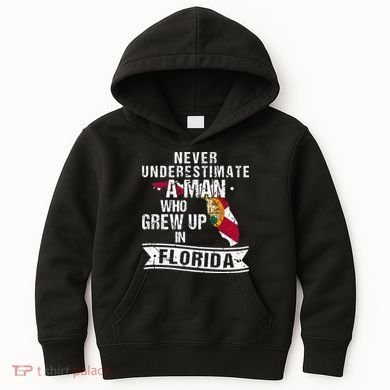 Flo Grown Design For Men Native Florida Kids Hoodie