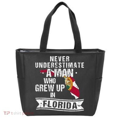 Flo Grown Design For Men Native Florida Tote Bag