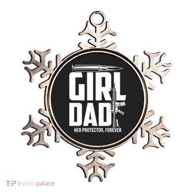 Funny Girl Dad Her Protector Forever Funny Father Gift Of Ornament