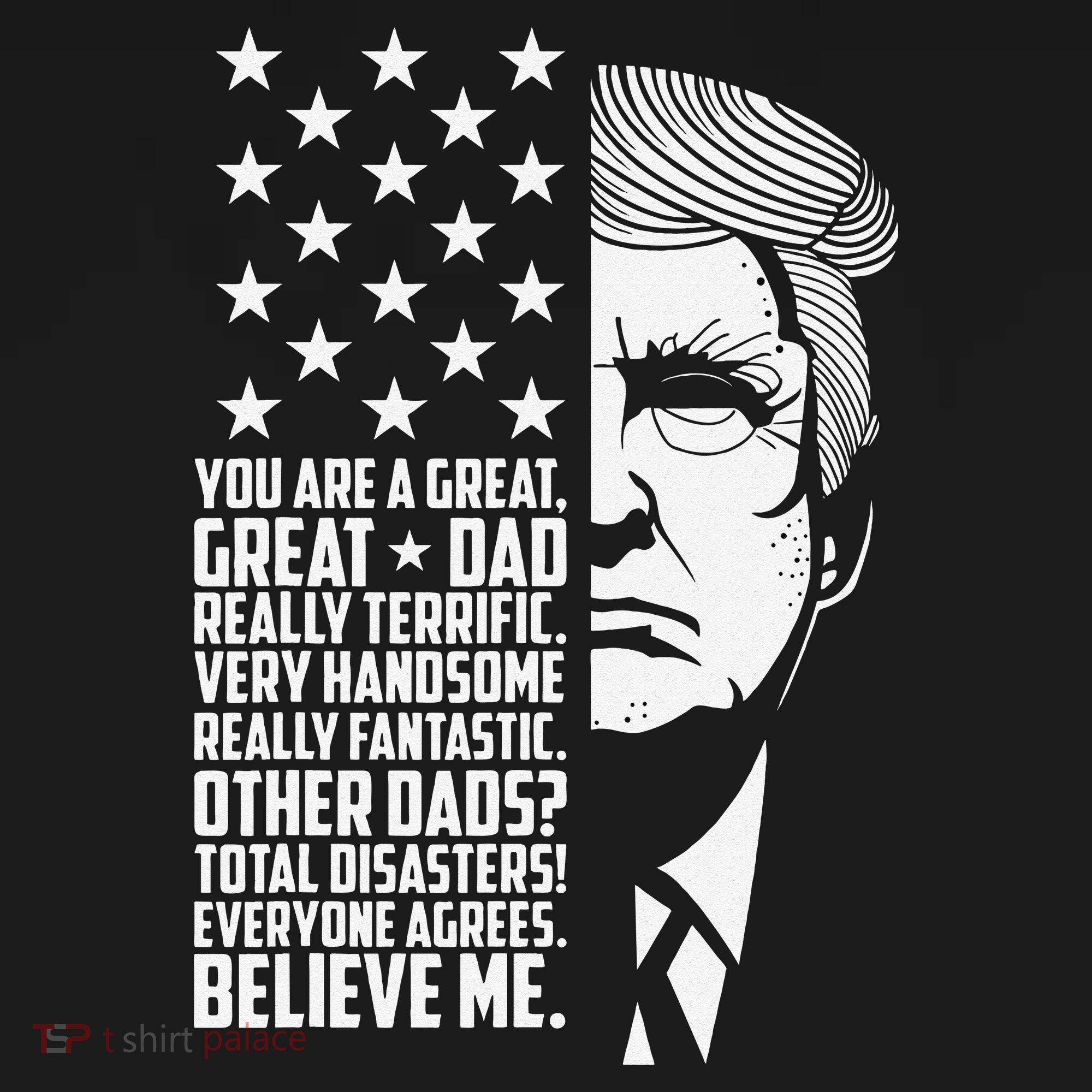 Funny Great Dad Donald Trump Father's Day Gift Apron