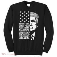 Funny Great Dad Donald Trump Father's Day Gift Sweatshirt thumb 0