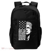 Funny Great Dad Donald Trump Father's Day Gift Backpack thumb 0