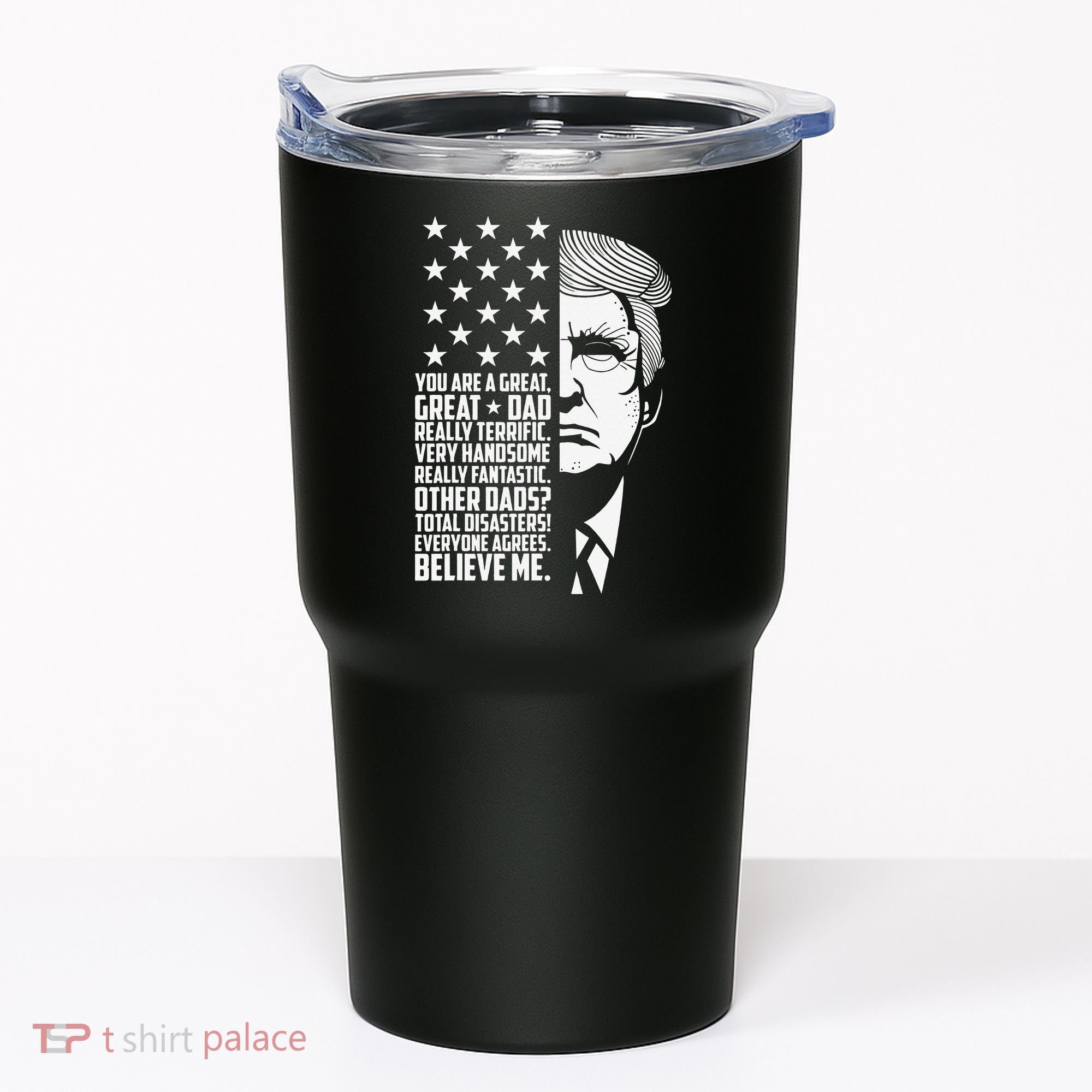 Funny Great Dad Donald Trump Father's Day Gift Tumbler