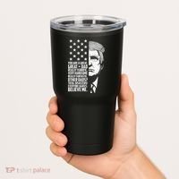 Funny Great Dad Donald Trump Father's Day Gift Tumbler thumb 2