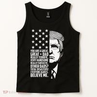 Funny Great Dad Donald Trump Father's Day Gift Tank Top thumb 2