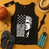 Funny Great Dad Donald Trump Father's Day Gift Tank Top thumb 4