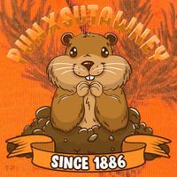 Funny Groundhog Day Phil Cute Ground Hog Punxsutawney Gift Kati Licensed 12" Camo Cuffed Beanie thumb 2